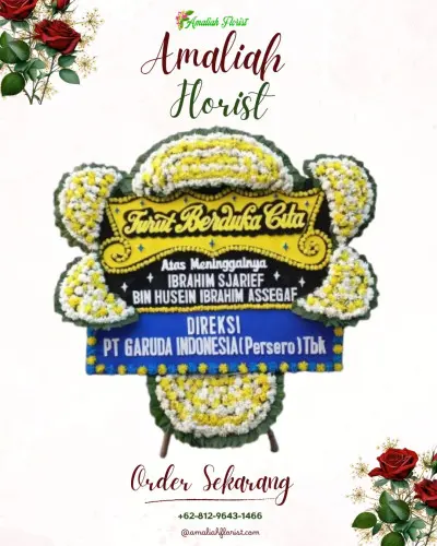 Papan Bunga Duka datarcae